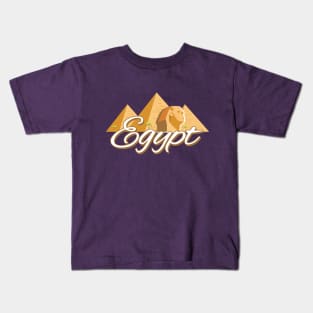 Egypt pyramids Kids T-Shirt